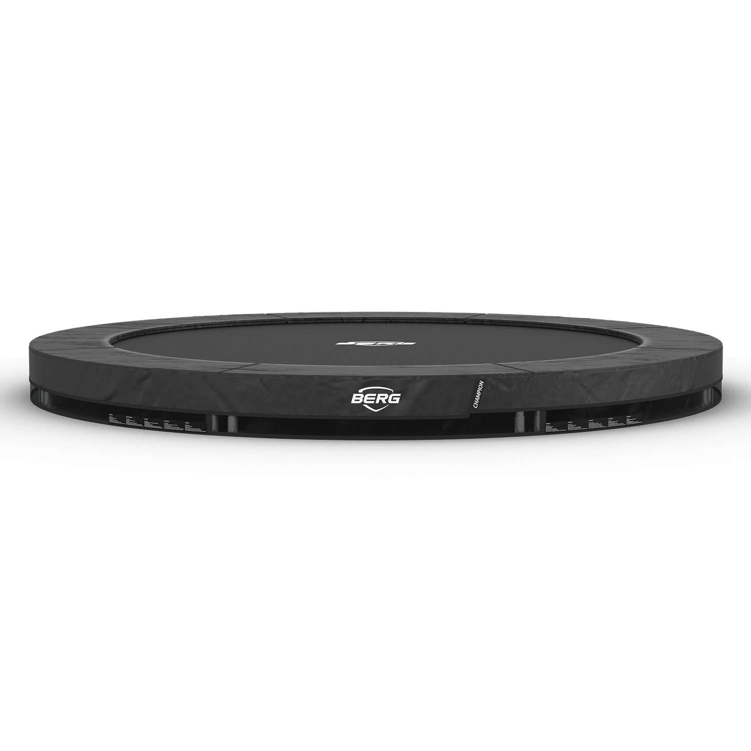 BERG SPORTS Champion InGround 330 Grey — InGround trampoline set into the lawn